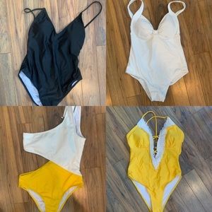 Zaful bathingsuit lot size large new with tags